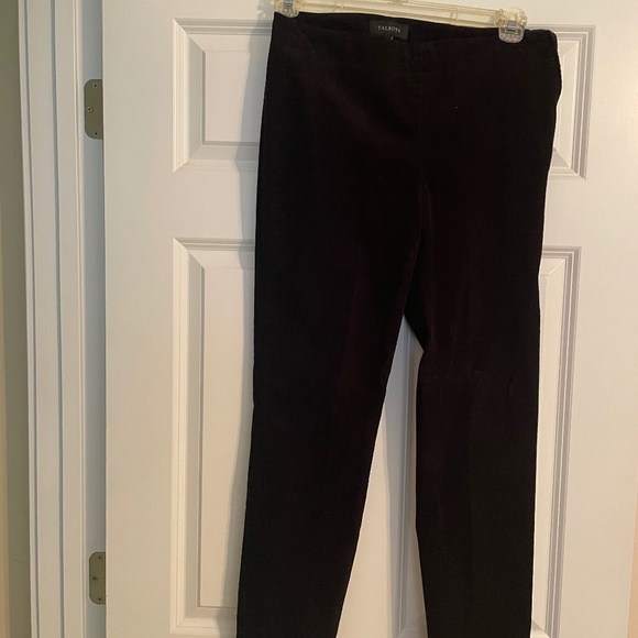 Talbots corduroy pants, black, size 4 - Picture 1 of 11